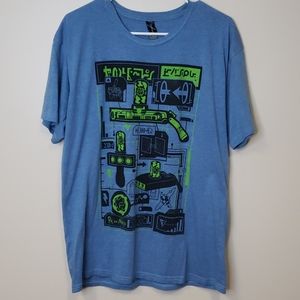 Loot Crate Rick and Morty Portal Gun Shirt